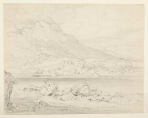 Der Hintersee bei Berchtesgaden mit Reiteralpe