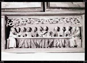 Herrgottskirche; Abendmahl vom südlichen Seitenaltar