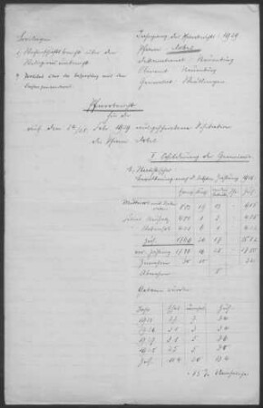 Dobel mit Neusatz und Rotensol: Pfarrbericht 1929