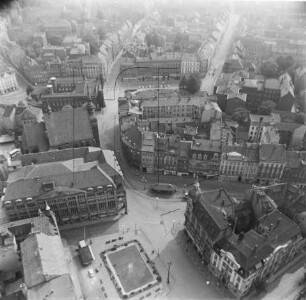 Marienplatz in Görlitz : Blickrichtung Südwesten