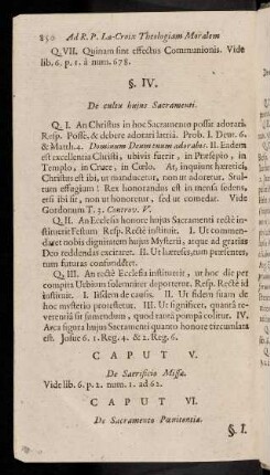 850-854, Caput V - IX