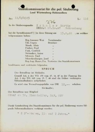Schuler, Martin