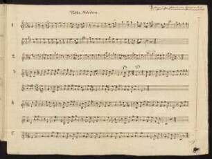 Volks-Melodien (Noten)