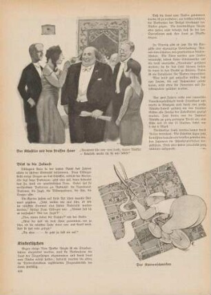 "Der Künstler mit dem straffen Haar" "Der Kurvenschneider"