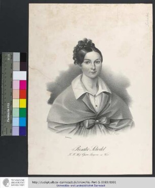 Rosalie Schodel : K. K. Hof-Opern-Sängerin zu Wien
