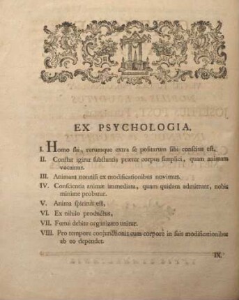 Ex psychologia.