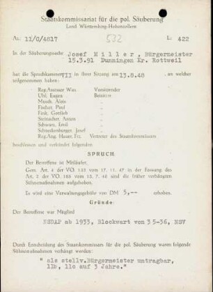 Miller, Josef