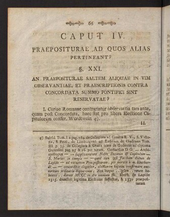 66-128, Caput IV. Praepositurae ad quos alias pertinent.