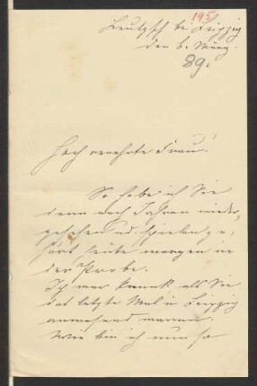 Brief an Clara Schumann : 06.03.1889