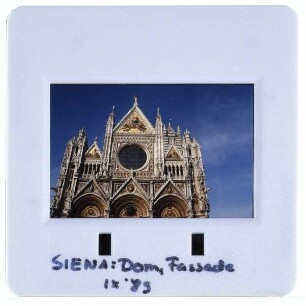 Siena, Dom : Fassade