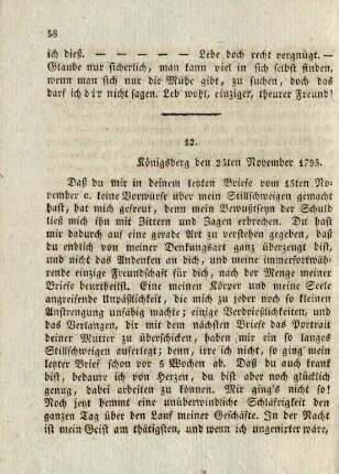 12. Königsberg den 25ten November 1795.