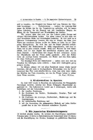 Ein japanisches Kinderschutzgesetz : [Mitteilungen]