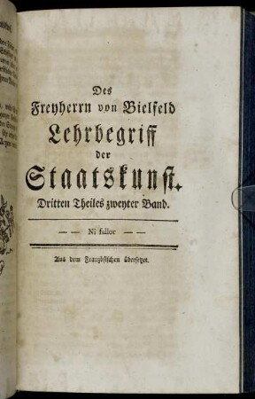 Dritten Theiles zweyter Band