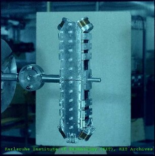 Bestandteil einer supraleitenden Spule des Instituts für Technische Physik (ITP)