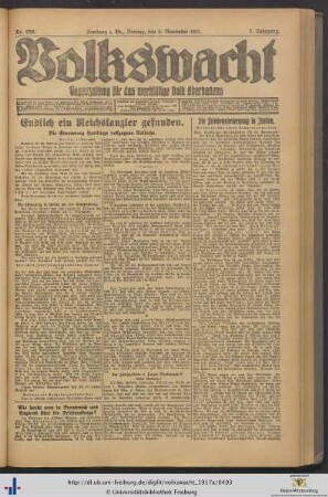 Nr. 256-280 (November 1917)