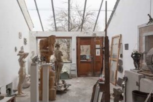 Atelier und Gießerei des Bildhauers Siegfried Schreiber (1928-1988), Bertsdorf bei Zittau