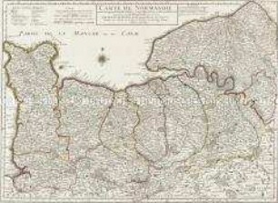 Carte de Normandie