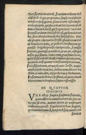 De Quatuor Sensibus.