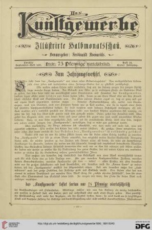 2. September-Heft 1891