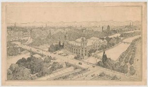 Thiersch, Friedrich von; München - Praterinsel; Konzertsaal - Perspektive