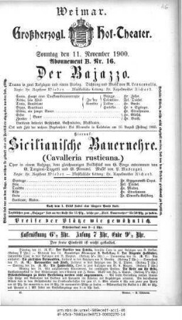Der Bajazzo