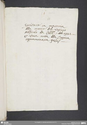 [Faszikel 12: Zum Tod von Manfredo da Collalto, Bischof von Feltre und Belluno, mit einem Exzerpt aus einer sogenannten Chronica Palus]