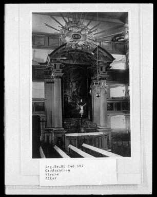 Altar, Großschönau (Kreis Zittau)