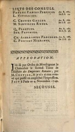 Histoire Des Empereurs Romains : Depuis Auguste Jusqu'À Constantin, 2