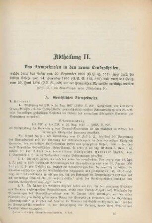 Abtheilung II.