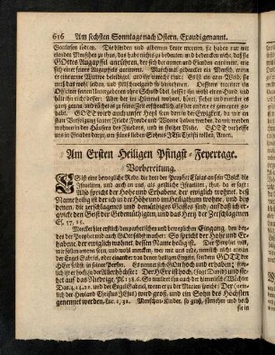 616-620, Vorbereitung, Evangelium, Eingang