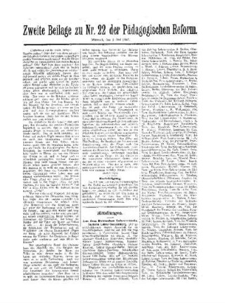 Wesen und Wert des religiösen Glaubens : (Fortsetzung aus der ersten Beilage) ; zweite Beilage zu Nr. 22 der Pädagogischen Reform