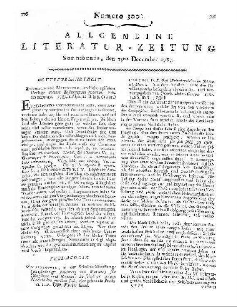 Novum testamentum graecum, editio accurata. Detmold, Meinberg: Helwing 1787