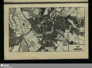 Plan von Leipzig