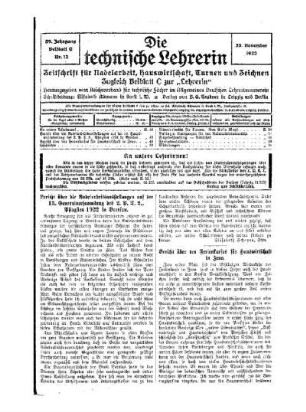 An unsere Leserinnen!