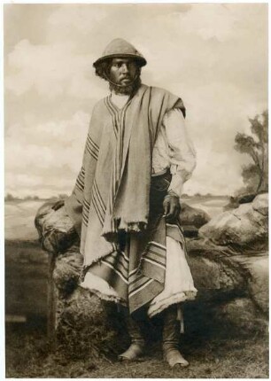 Gaucho von Pampas, Argentinien 1876