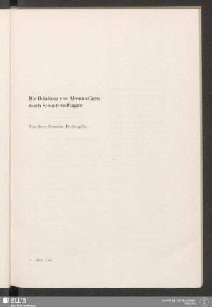 Die Beladung von Abraumzügen durch Schaufelradbagger