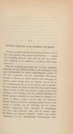 § 2. Britische vestiging op de noordkust van Borneo