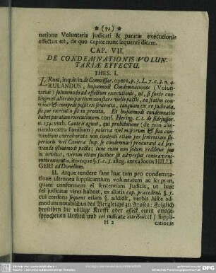 Cap. VII. De Condemnationis Voluntariae Effectu