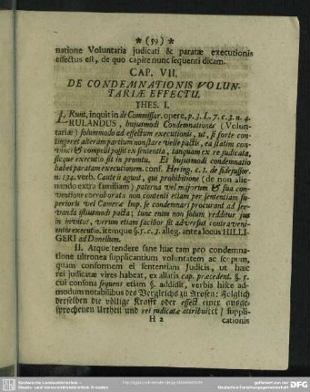 Cap. VII. De Condemnationis Voluntariae Effectu