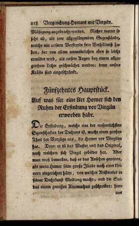 Fünfzehntes Hauptstück. - Siebenzehntes Hauptstück.