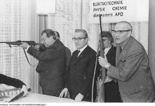 Dresden. Technische Universität Dresden (TUD), u.a. Lehrveranstaltungen, Willers-Bau, Zellescher Weg, 1965/67