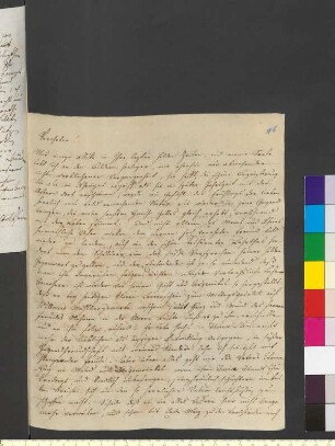 Brief von Brentano, Johanna Antonia Josepha an Goethe, Johann Wolfgang von