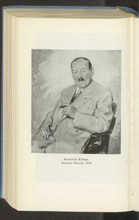 Emmerich Kalman Neusestes Portrait, 1953