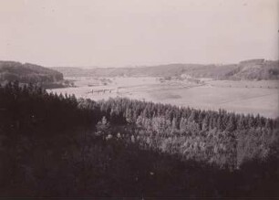Klosterbuch, Tal der Freiberger Mulde vom Nordhang des Staupenberges