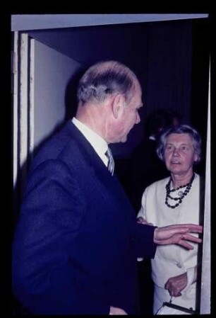 Dr. Stresemann/ Frau Adler 14.5.63.