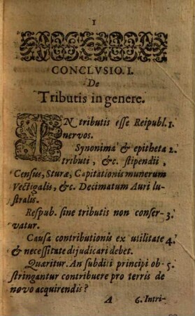 Cynosvra Litvrgica De subsidiis Necessitati Publicae ferendis, sive Dvodecas Harmonicae Jvstitiae, De Publicis imprimis Extraordinariis Contributionibus, secundum Theologica, Iuridica, Politica & Historica principia proportionabiliter instituendis : In XII. Conclusiones succincte redacta Praesenti Statui apprime utilis & necessaria