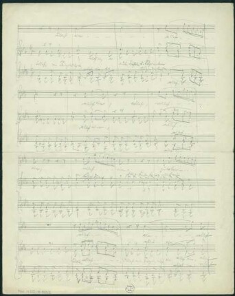 Schlafe mein Prinzchen schlaf ein. Sketches - Mus.11302-H-520,2 : S, Coro fanciulli; RMWV 423