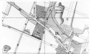 Görlitz. Schuberts Vorwerk, Ausschnitt aus: Plan der Stadt und des Stadtkreises Görlitz, 1891