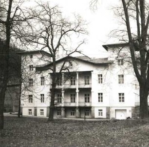 Bad Schandau, Rudolf-Sendig-Straße 12. Sendigs Hotel (um 1885). Hauptgebäude