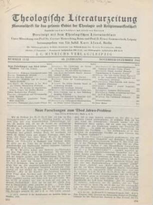 273-280 Neue Forschungen zum ʿEbed Jahwe-Problem